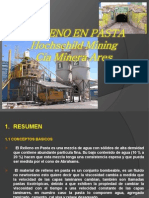 Relleno en pasta Hochschild Mining