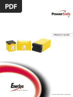 Enersys Selection Guide | PDF | Battery Charger | Rechargeable Battery