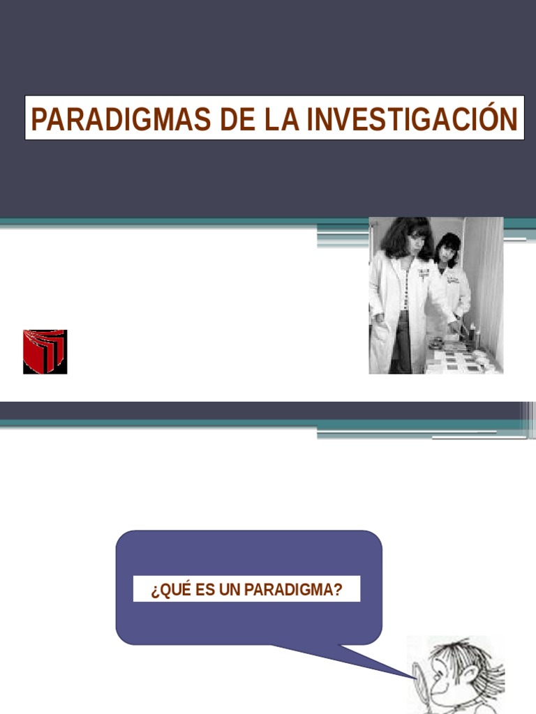 Tipos de Paradigmas en Investigación | PDF | Paradigma | Teoría