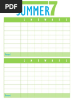 Download Summer 7 Chore Chart by Dixie Delights SN267224283 doc pdf