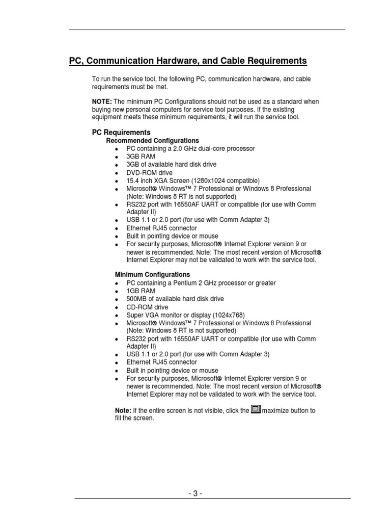 Cat Et 2015 2015 PC Requirements | PDF