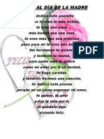 Poesia Dia de La Madre