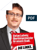 Personenplakat Stefan Ludwig OB-Wahlkampf 2010