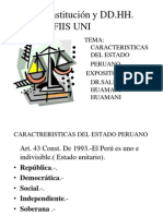 Curso: Constitución y DD - HH. Fiis Uni