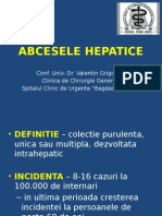 Abcesele Hepatice