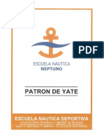 Patron de Yate - Escuela Nautica Neptuno