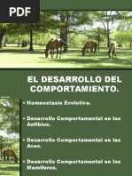 Desarrollo Del Comportamiento. Psico Animal
