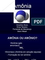 A história da amônia e sua importância