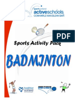 Badminton Games, Skills & Drills