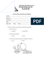 Avaliaobimestraldeeducaoreligiosa2ano 130502042645 Phpapp02