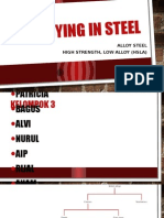 Alloying in Steel: Alloy Steel High Strength, Low Alloy (Hsla)