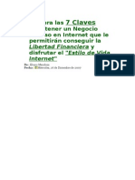 Descubra Las 7 Claves Para Tener Un Negocio Exitoso en Internet Que Le Permitirán Conseguir La Libertad Financiera y Disfrutar El(1)