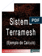 Sistema Terramesh Ejemplo de Calculo