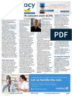 Pharmacy Daily For Mon 01 Jun 2015 - SHPA Concern Over 6CPA, WA Warns On Premises, ASMI Cuts Fees For SMEs, 6CPA Chemotherapy Alert and Much More