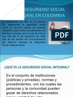 Seguridad Social en Colombia
