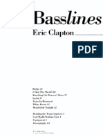Clapton Basslines