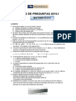 Banco de Preguntas Mat II 2015-I