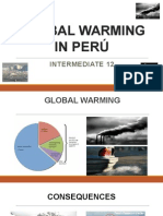 Global Warming in Perú: Intermediate 12