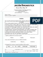 Evaluación Diagnostica Segundo Grado