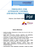 Maths for Automatic Control and Signal Processing V3