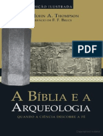 JOHN A. THOPSON DR.a Biblia e A Arqueologia