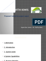 Travel With Kiwis: Proposed Industrial Project Report