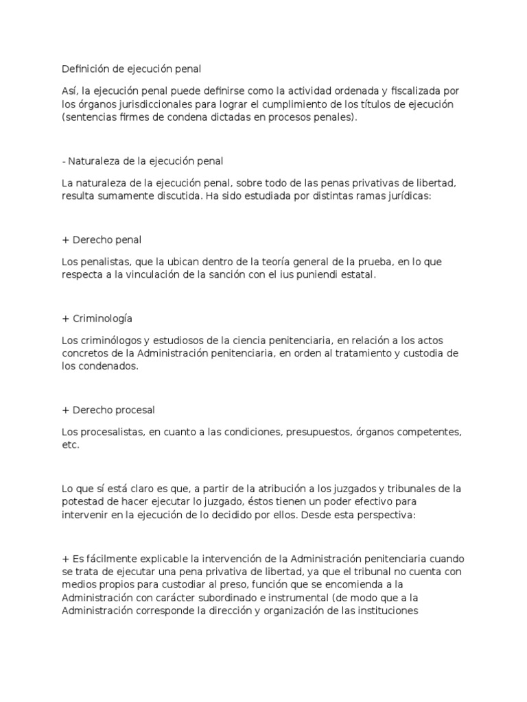 Formas de Ejecución Penal | PDF | Pena capital | Castigos