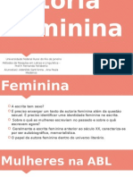 Autoria Feminina 