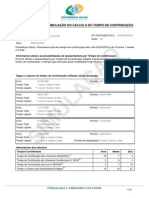 Relatorio de Simulação de Aposentadoria