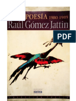 Raul Gomez Jattin - Poesia 1980-1989