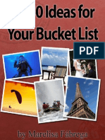 1250 Ideas For Your Bucket List Dragos