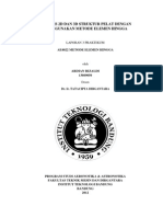 2D and 3D Plate Structures by Using Finite Element Method