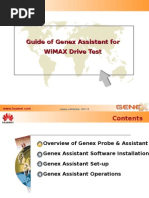 Guide To GENEX Assistant Drive Test (20101031)