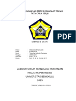 OPTIMASI TATA CARA KERJA