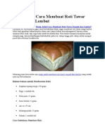 Download Resep Jadul Cara Membuat Roti Tawar Empuk Dan Lembut by Wanhadjifk SN267267744 doc pdf