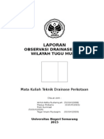 Laporan Observasi Drainase Wil. Tugu Muda