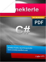 C-Programlama - Eemdersnotlari.com Örneklerle E-Kitap C#