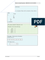 Example - Manual Division: IWCF UK Branch Distance Learning Programme - DRILLING CALCULATIONS