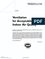 ASHRAE 62.1 Ventilation For Acceptable Indoor Air Qualit