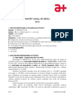 Raport Anual de Mediu 2012(1)