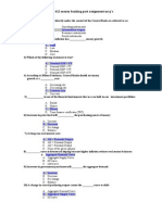 MGT 411 Money Banking Past Assignment MCQ'S: B. Intermediate Targets