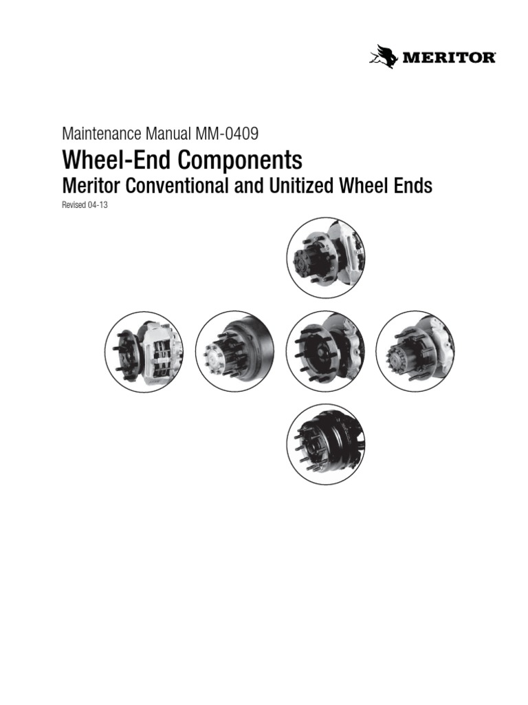 Meritor HubWheel End Components PDF