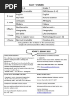 grade 6 exam study guidelines pdf