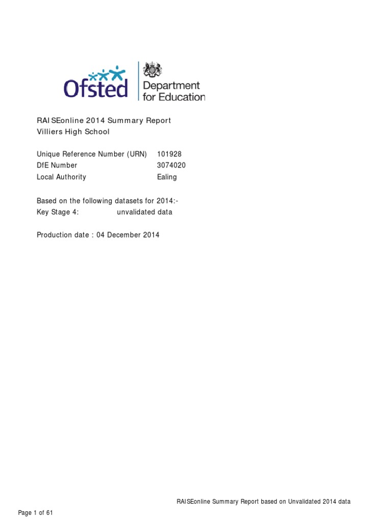 2014 Unvalidated 101928 | PDF | Learning | Schools