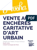 Catalogue Vente Caritative D'art Urbain: Avoha