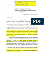 Territorio y Analisis Territorial MANZANAL