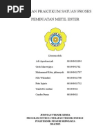 Download Laporan Praktikum Metil Ester Kel 2 by Adi Agustiansyah SN267306755 doc pdf