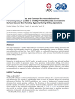 Hazop Surface Gas and Mud Handling Systems During Drilling Operations