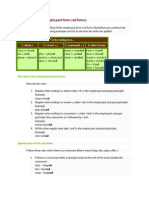 English Grammar Spelling Ed Past Tense