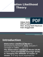 Elaboration Likelihood Theory Explained